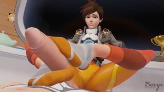 Tracer Footjob (Bewyx)