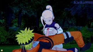 Naruto - Ino Yamanaka fucks with Naruto Uzumaki in a park at night