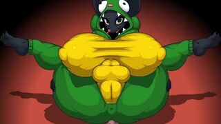 This eeny bitty mouse got way more than she thought