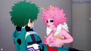 My Hero Academia - Mina Ashido fucks with Izuku Midoriya