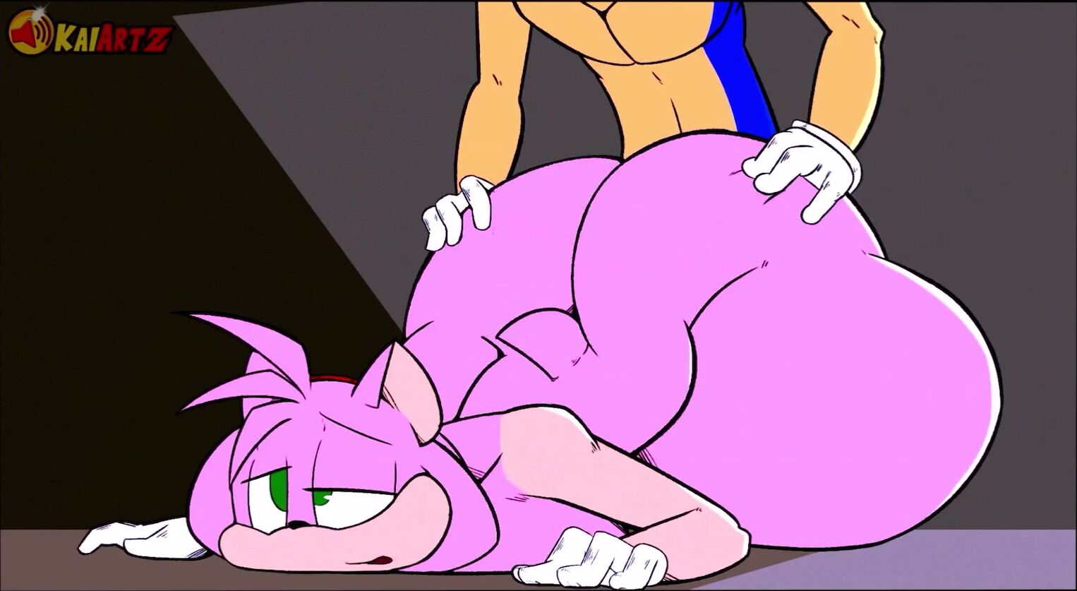 Amy Rose Big Ass Porn - Sonic fucking Amy's big ass