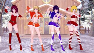 [KKS/MMD] [WiggleWiggle] Kana Arima Ruby Hoshino Ai Hoshino MEMcho [Oshinoko]