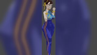 Street Fighter 6 - SPY×FAMILY chunli 3d