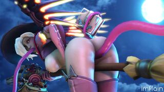 Mercy witch anal tentacle