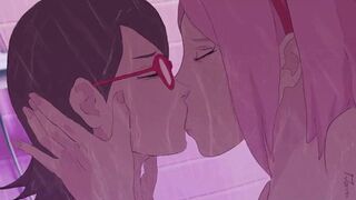 Sakurai Kissing Sarada [xsarda]