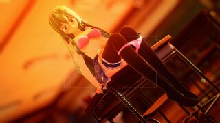 Sanae & Reimu Classroom Photoshoot - Persecution Complex Cellphone Girl