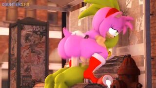 Amy plapped by Surge