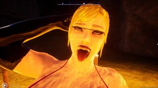 Busty Vicky the Vixen tricks the Twins