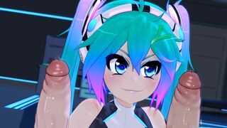 Miku's Boy Toy Uncensored (Skintone A) [Mantis-X]