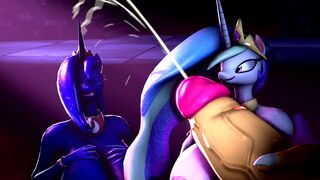 ThatKnownDude - Marcus the Dog Breeding Celestia & Luna