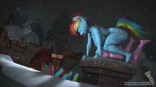 MLP - PMV - Santa Claus Is Coming To Town (Trap Remix)