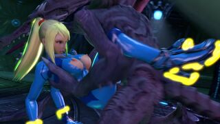 Samus x Ridley [Darsovin]