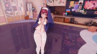 [MingJa(4K)]NAYEON - POP!(Take off half of Nun)