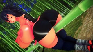 Chifusa Manyuu. Helium masturbation hourglass expansion