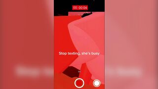 She’s busy (Warning: NTR stuff)