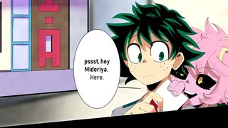 Mina Shows Deku Her Nudes~!