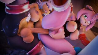 Rouge X Amy Clothed Rouge [Blackjr]