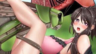 Her lover is a grasshopper