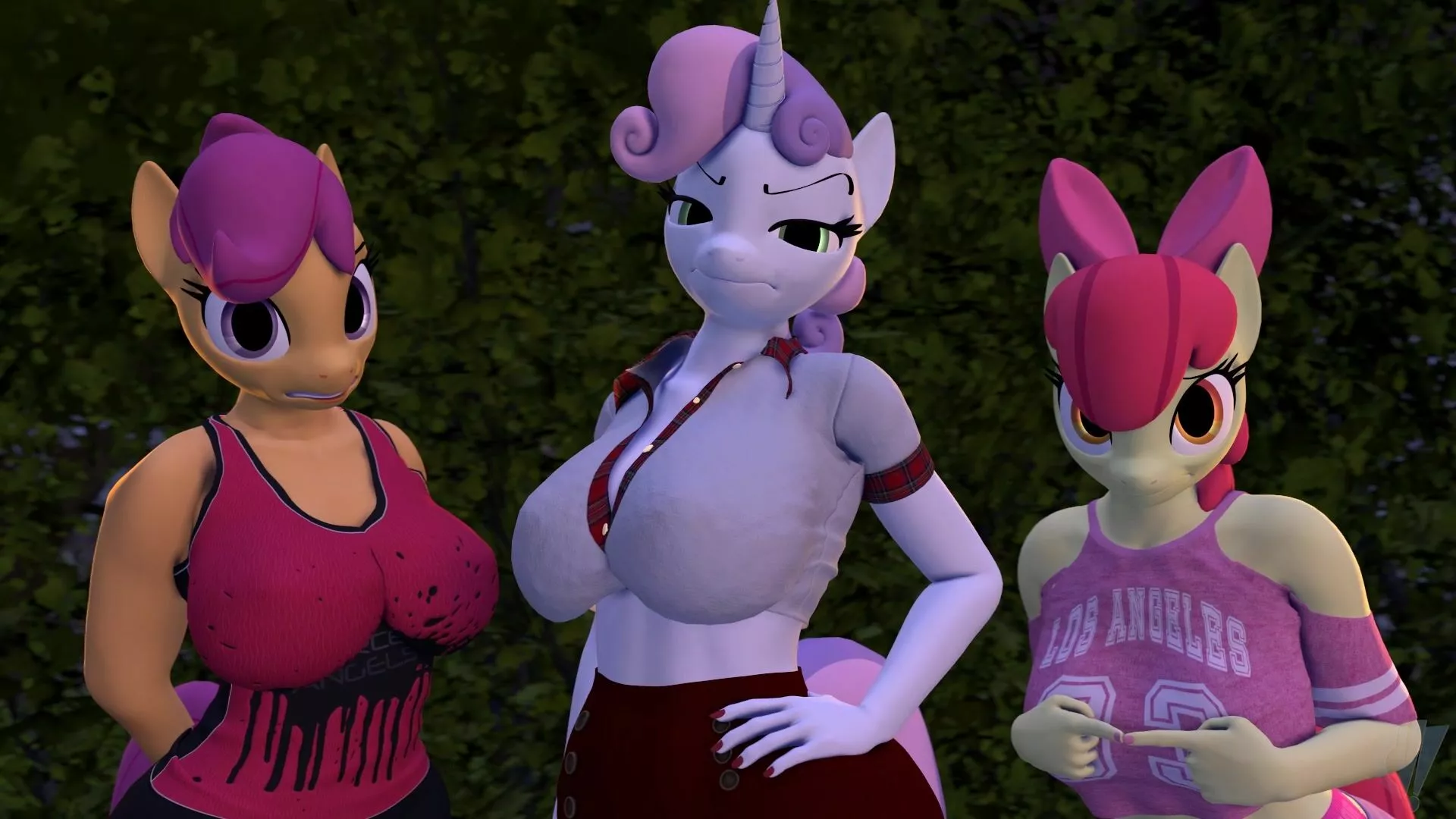 Their moans echoing in the night