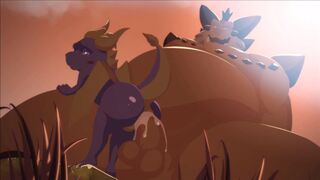 Spyro and Magnus Animation (Enhanced)