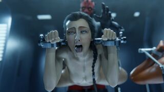 Darth Maul & Padme [Cum Covered][Zmsfm]