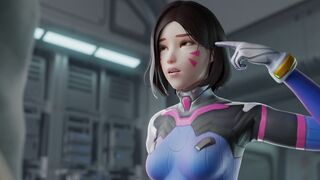 D.Va Becoming A Starlet [White][Aphy3D]