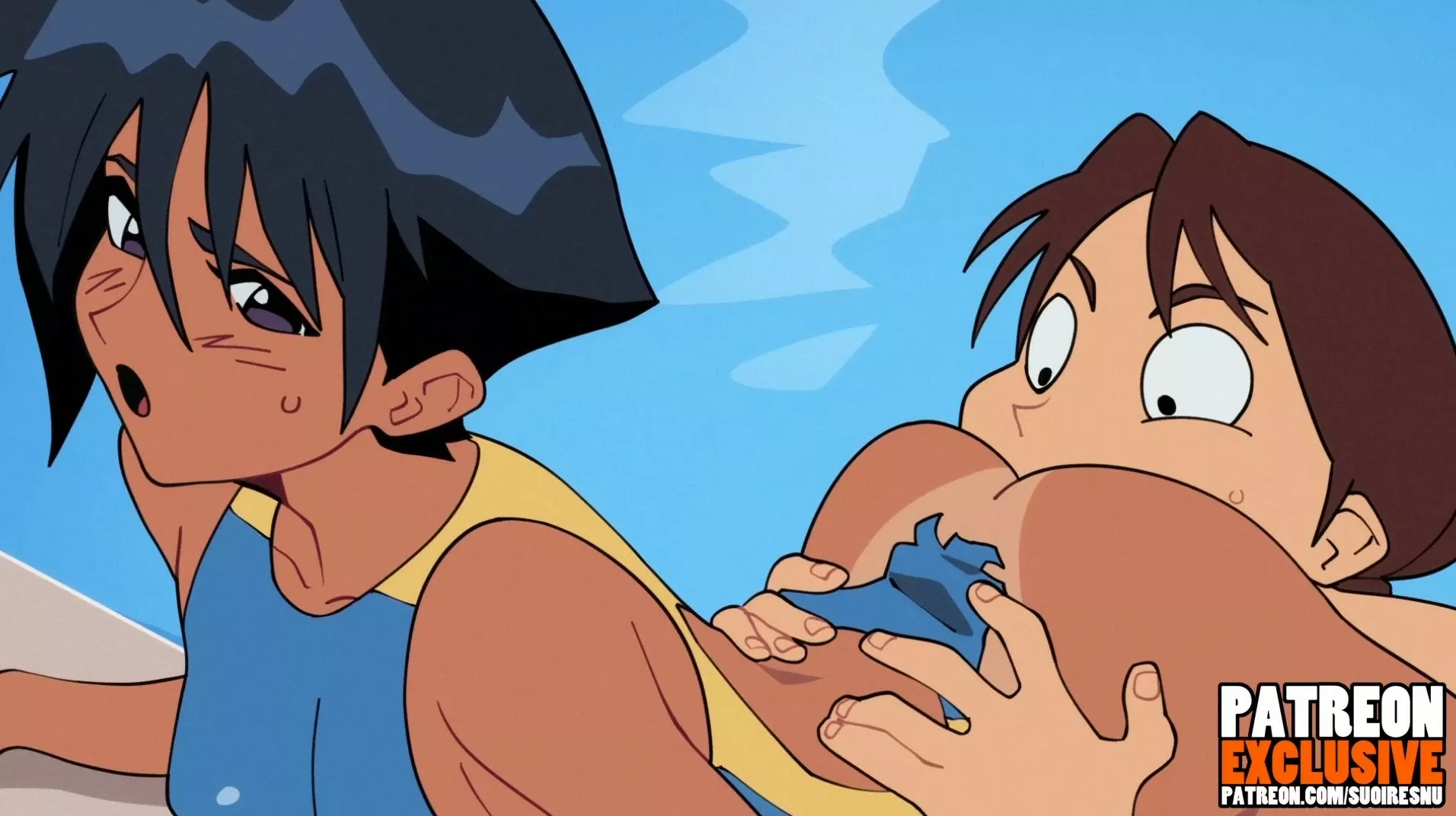 Swimming lessons nude