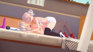 Two Girls Making Out