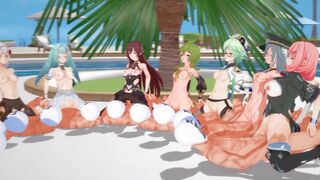 miHoYo Universe Sexual parties