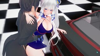 Sex behind the Car