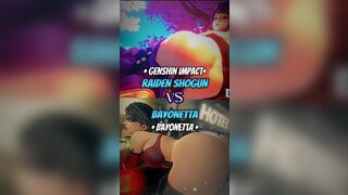 Raiden Shogun vs Bayonetta (WIS)