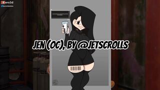 Jen (OC), Blacked (HMV/Edit)