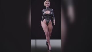 Walking test animation