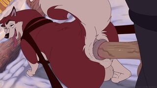 DD - Male dogs enjoys a good cock