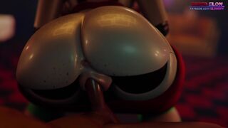 Circus Babe Reverse Cowgirl