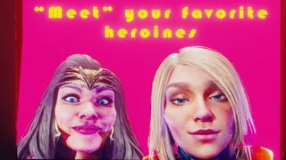 DC Girls New Year's Eve [Dom3D]