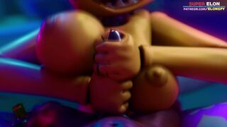 Toy Chica handjob