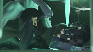 Senna ain't afraid of no ghost...[RougeNine]