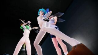 Basement, two goblins, a hot sex