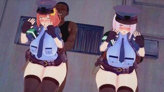 Sin&Hnhm police gets fucked in a back alley