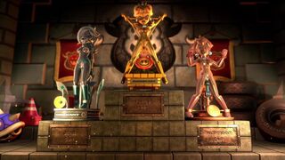 Mario Kart Podium Celebration (Metal)[OnModel3d]