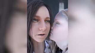 mia and rose family time