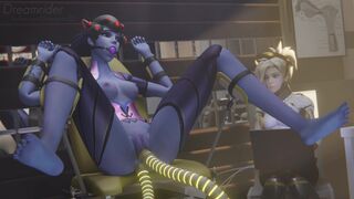 Sex machine for Widowmaker [Dreamrider3D]