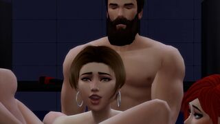 [TRAILER] DAN BILZERIAN - Orgy with several young women in a public place