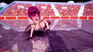 04HMV. Kafka Public Gangbang Show on Interstellar Stage