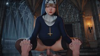 Double POV Cowgirl [White] [4K]