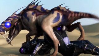 Tali x Varren [Rekin3D]