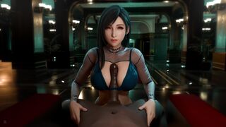 Tifa shows how she's a master of the tity fuck. (black) [Pewposterous]