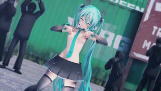 Miku Nipple Teasing - Rabbit Hole