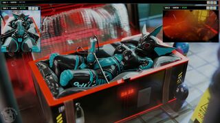 [4k] Meryl Trapped In A Box (Evilbanana)